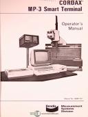 Cordax-Bendix-Cordax Bendix MP-3, Smart Terminal Measuring Processor Operations Manual 1983-MP-3-02